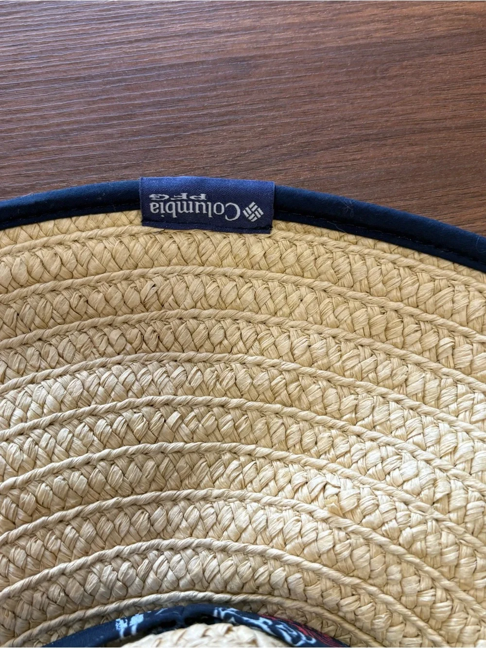 Columbia PFG Straw Sun Hat - Natural